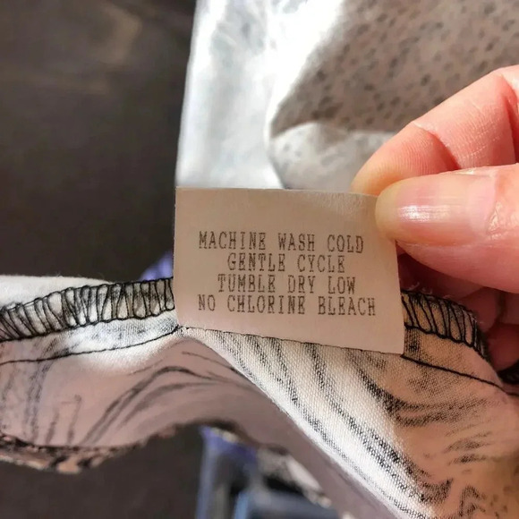 Vintage Y2K Cynthia Max Leopard print Women Denim Button Up Jacket size L - Picture 9 of 9